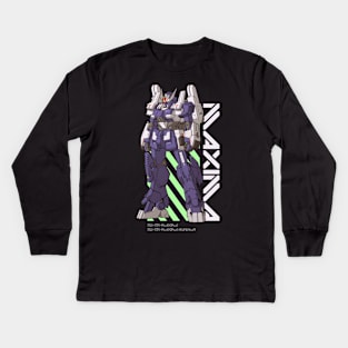 Ez-SR-MAXIMA Gundam Kids Long Sleeve T-Shirt